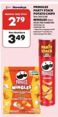 Real Canadian Superstore Pringles Party Stack Potato Chips or Mingles offer