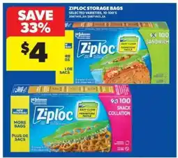 Real Canadian Superstore Ziploc Storage Bags offer