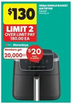 Real Canadian Superstore Ninja Single Basket Air Fryer offer