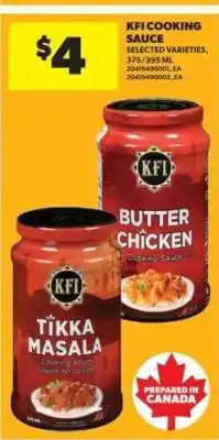 Real Canadian Superstore KFI Cooking Sauce offer