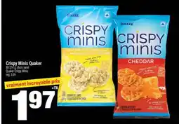 Super C CRISPY MINIS QUAKER offer