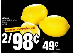 Super C CITRONS offer