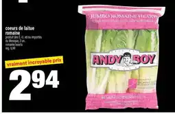 Super C cœurs de laitue romaine offer