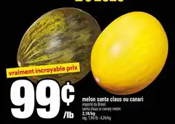 Super C melon santa claus ou canari offer