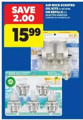 Real Canadian Superstore Air Wick Scented Oil Kits or Refills offer