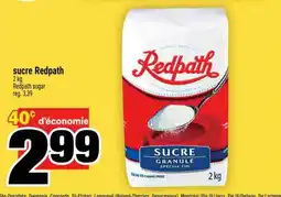 Super C sucre Redpath offer