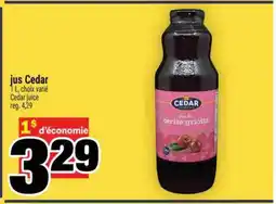 Super C jus Cedar offer