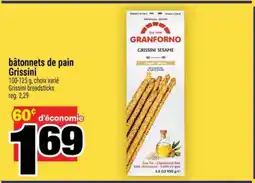 Super C bâtonnets de pain Grissini offer