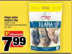 Super C tilapia entier Anchor's Bay offer