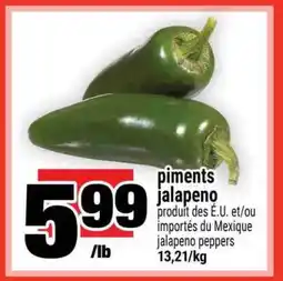 Super C piments jalapeno offer