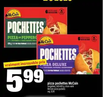 Super C PIZZA POCHETTES MCCAIN offer