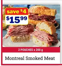 M & M Food Market Montreal Smoked Meat offer