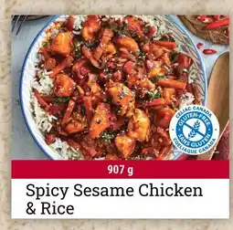 M & M Food Market Spicy Sesame Chicken & Rice offer
