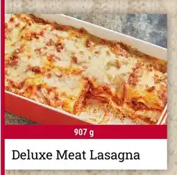 M & M Food Market Deluxe Meat Lasagna offer