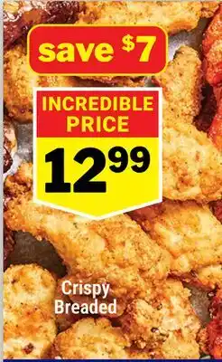 M & M Food Market Crispy Breaded offer