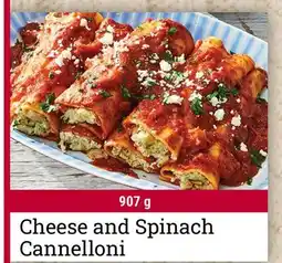 M & M Food Market Cheese and Spinach Cannelloni offer