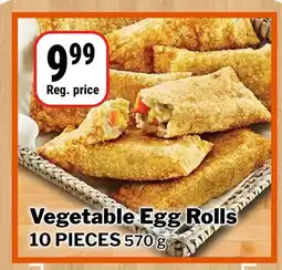 M & M Food Market Vegetable Egg Rolls 10 PIECES offer
