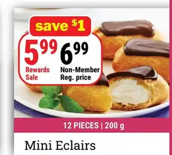 M & M Food Market Mini Eclairs offer