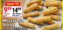 M & M Food Market Mozzarella Sticks offer