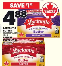 Independent City Market LACTANTIA BUTTER offer