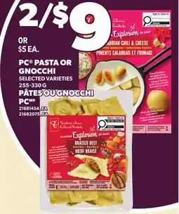 Independent City Market PC PASTA OR GNOCCHI offer