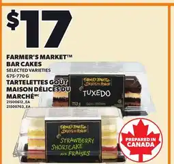 Independent City Market FARMER'S MARKET BAR CAKES offer