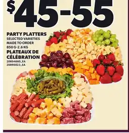 Independent City Market PARTY PLATTERS, 850 G-2.6 KG offer