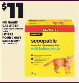 Independent City Market NO NAME CAT LITTER offer