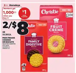 Independent City Market PEEK FREANS COOKIES OR BISCUITS offer