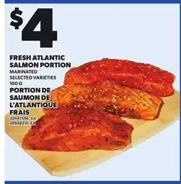 Independent City Market FRESH ATLANTIC SALMON PORTION SALMON offer