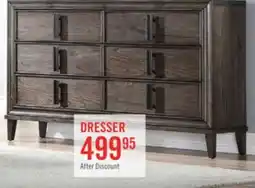 The Brick Kane Bedroom 6-Drawer Dresser, 61W x 38.3H - Brown offer