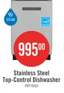 The Brick GE Profile 24 42 dBA Top Control Dishwasher - Stainless Steel - PBT700SSVFS offer