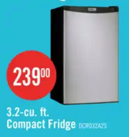 The Brick Danby 17.7 3.2 Cu. Ft. Single-Door Mini Fridge - Stainless Steel - DCR032A2BSLDD offer