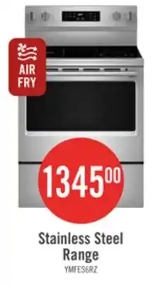 The Brick Maytag 30 5.3 Cu. Ft. Electric Range with No Preheat Air Fry - Stainless Steel - YMFES6030RZ offer