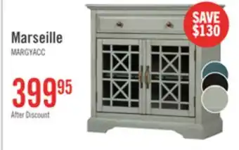 The Brick Marseille 32 Accent Cabinet with Drawer - Antique Grey offer