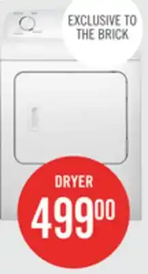 The Brick Inglis 6.5 Cu. Ft. Electric Dryer - White - YIED4671EW offer