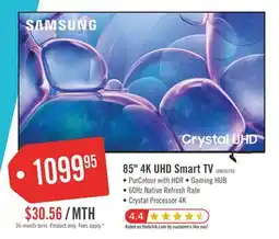 The Brick SAMSUNG 85 U7900F Crystal UHD 4K Smart Tizen OS TV (UN85U7900FFXZC) - 2025 Model offer