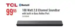 The Brick TCL 2.0 CH Bluetooth Dolby Atmos DTS Virtual:X Soundbar (S45H) offer