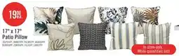 The Brick 17 x 17 Patio Pillow offer