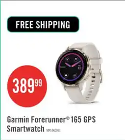 The Brick Garmin Forerunner 165 Gps Smartwatch - Health Tracking With Amoled Display - Mist Gray/whitestone offer