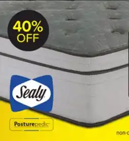 Leon's Sealy Posturepedic Plus Sterling Milana II Luxury Plush Eurotop Full Mattress offer