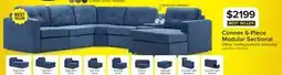 Leon's Feeling Connected - Connex 6-Piece Modular Sectional with Storage Console - Blue offer