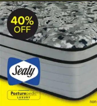Leon's Sealy Posturepedic Palatial Crest Kamden II Firm Eurotop Queen Mattress offer