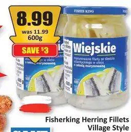 Starsky Fisherking Herring Fillets Village Style offer