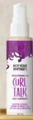 Walmart Not Your Mother's Curl Talk strengthening oil or defining spray gel offer
