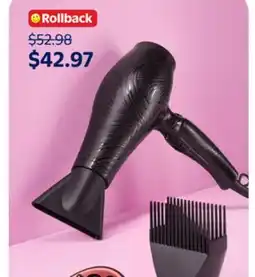 Walmart Conair The Curl Collective ceramic hair dryer offer