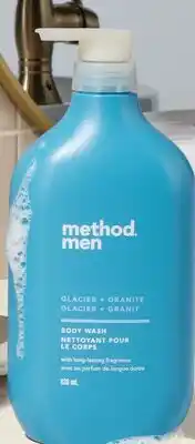 Walmart Method Men large body wash offer
