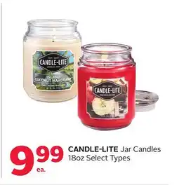 Rexall CANDLE-LITE Jar Candles offer