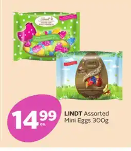 Rexall LINDT Assorted Mini Eggs offer