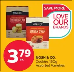 Rexall NOSH & CO. Cookies offer